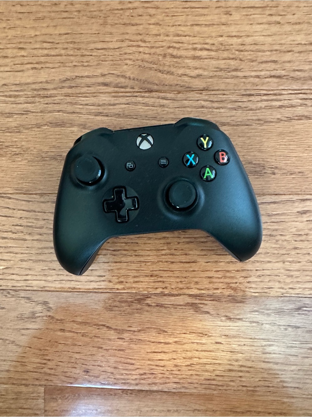 Microsoft Black Xbox Wireless Controller with Colored Buttons